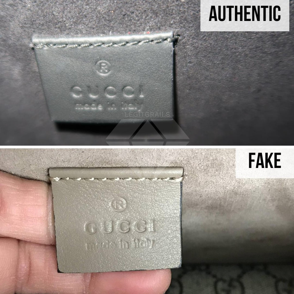 Gucci bag real vs fake. How to spot original Gucci Ophidia hand