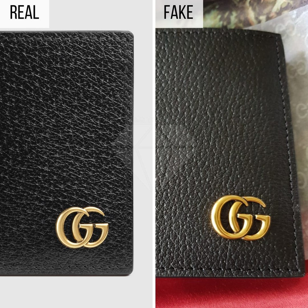 How To Spot a Fake Gucci Wallet: The General Look Method (GG Marmont Bi-Fold)