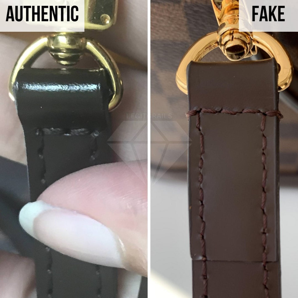 Louis Vuitton Alma Bag Fake vs Real Guide: The Handle Attachment