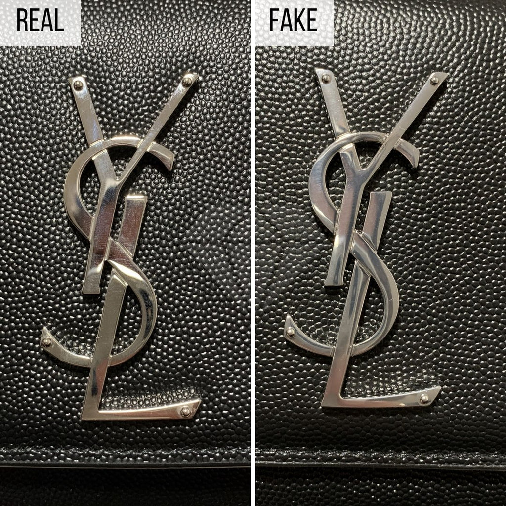 Yves Saint Laurent LouLou Monogram Quilted Chevron — Real Vs Fake YSL Bag  Guide, by Legit Check By Ch