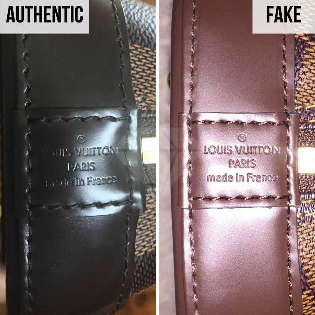 Louis Vuitton Alma Bag Fake vs Real Guide: The Bottom Part Method