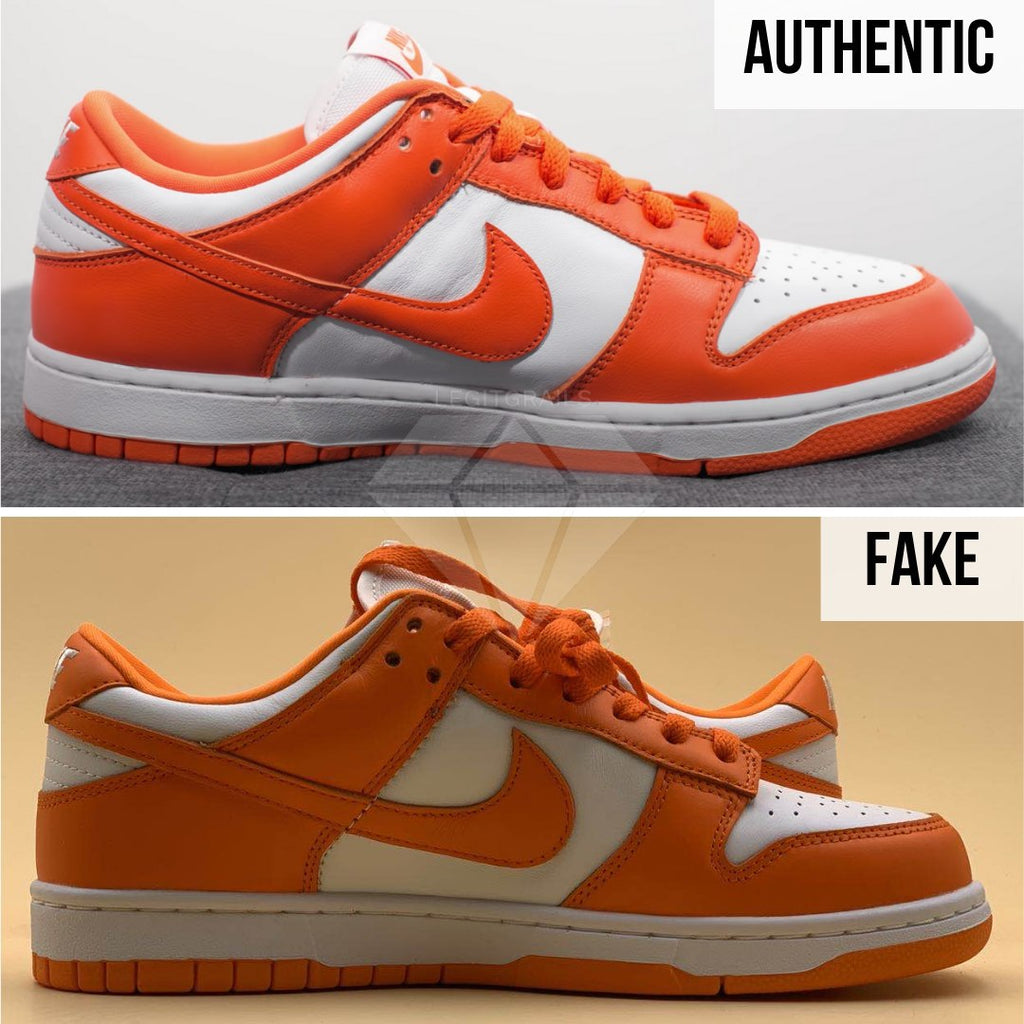 How To Spot Real Vs Fake Nike Dunk 