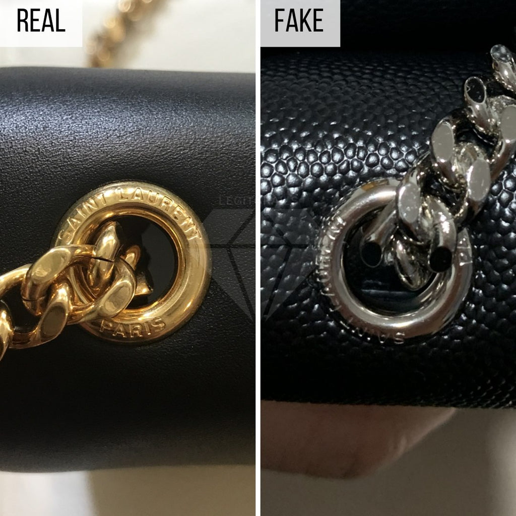 YSL Kate Bag Fake VS Real Guide: The Hardware Method