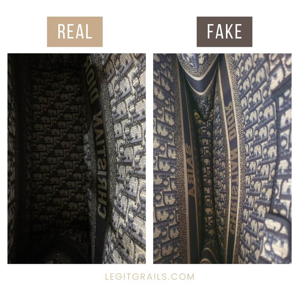 How To Spot Fake Vs Real Dior Book Tote – LegitGrails