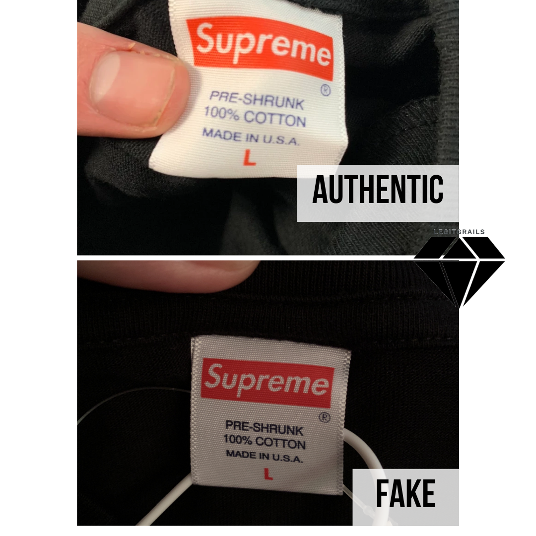 Supreme Buju Banton Tee Real vs Fake | Supreme T Shirt Legit Check – LegitGrails