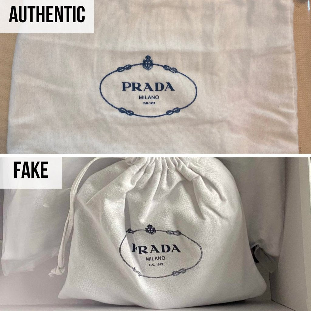 How to Spot a Fake Prada Bag: Up Close to the Mini Re-Edition 2000 -  Academy by FASHIONPHILE