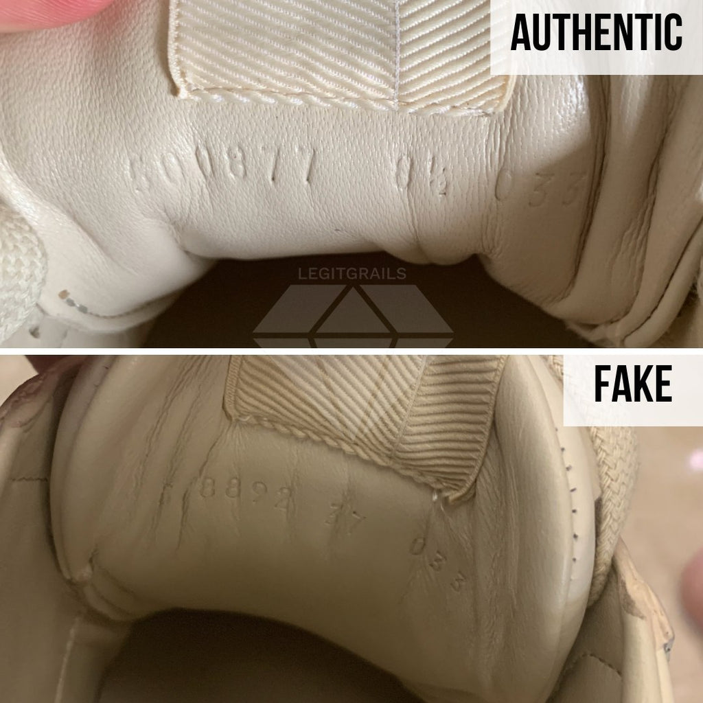 gucci sneaker fake vs real