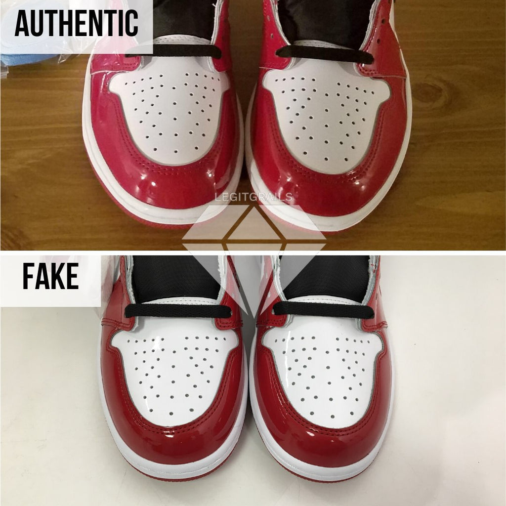 air jordan 1 fearless real vs fake