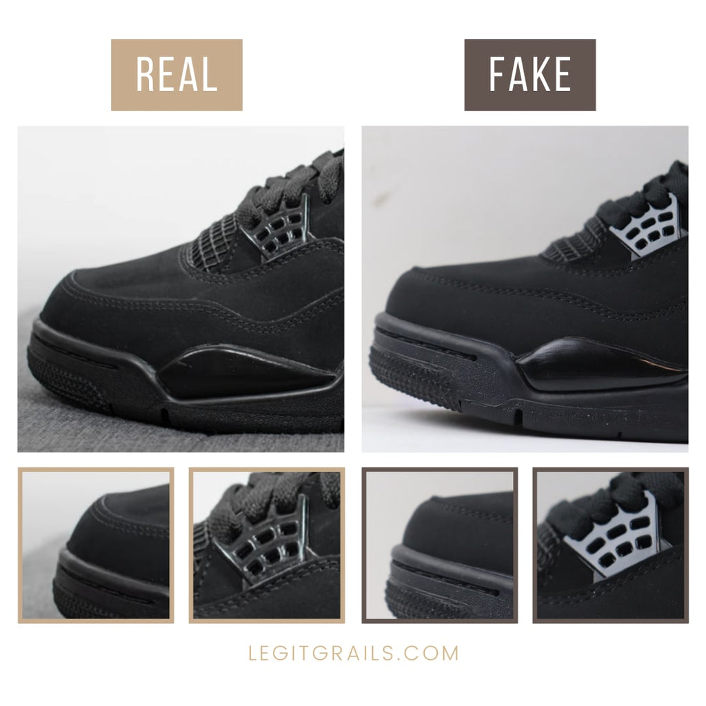 jordan 4 fake vs real