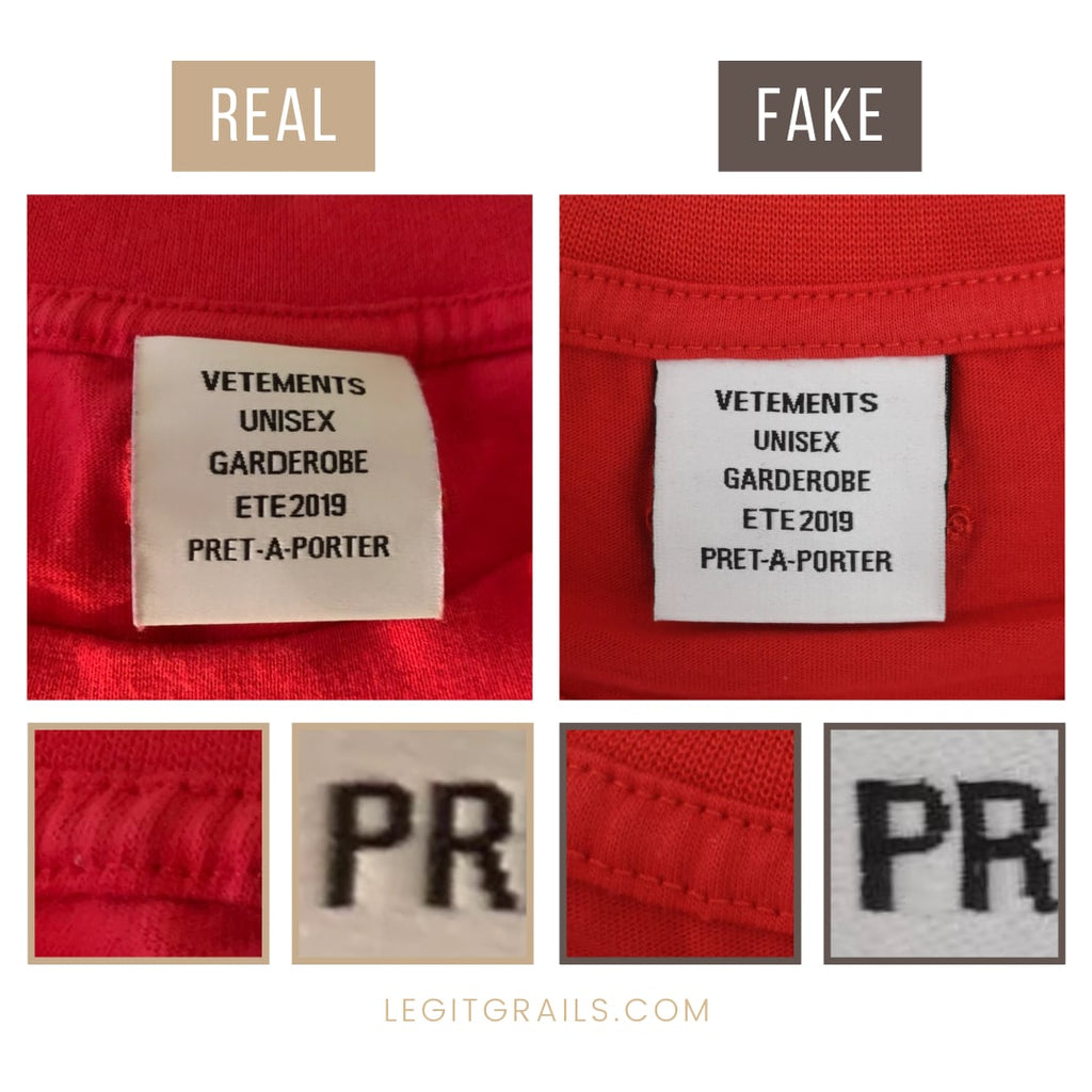 How To Spot A Real Vetements Tee