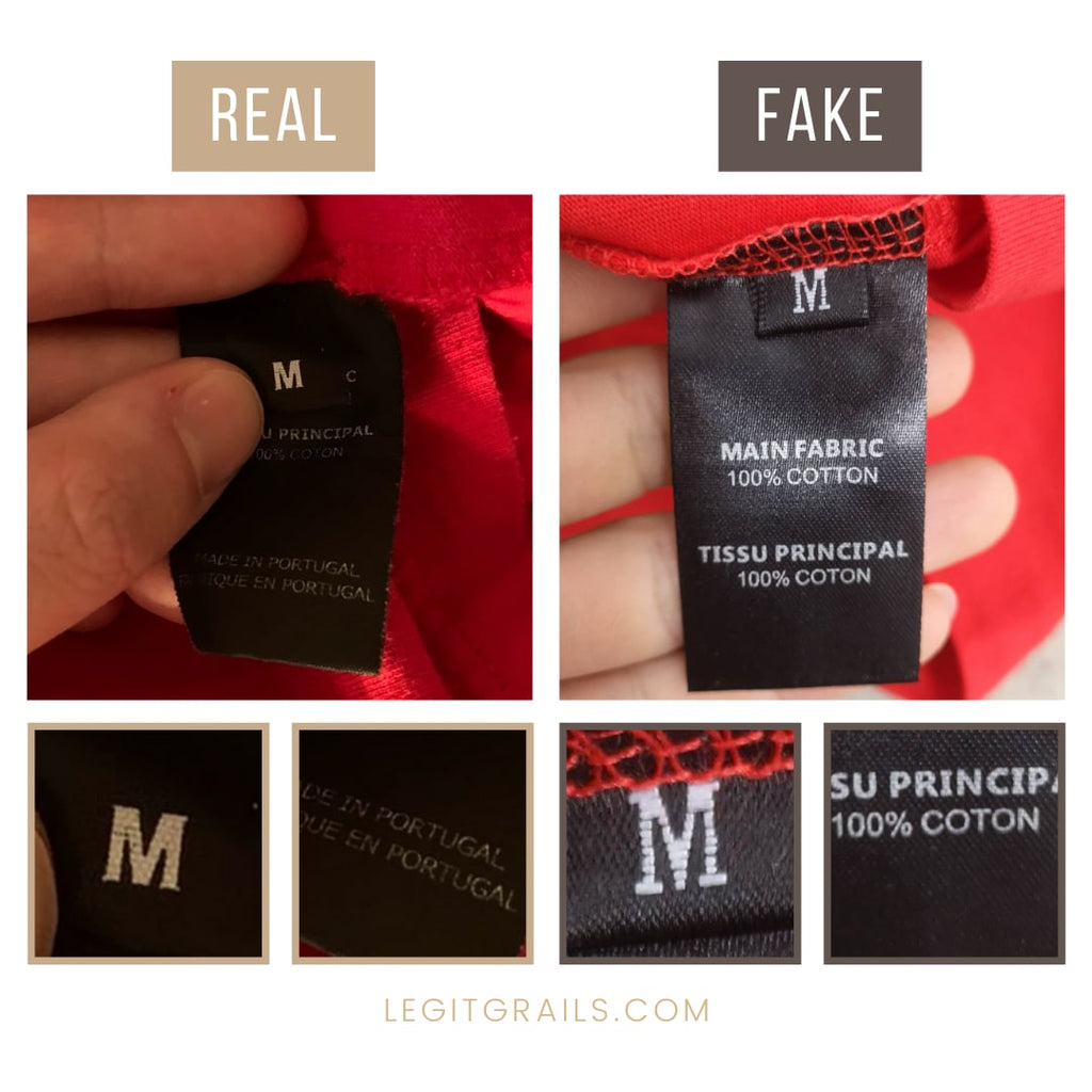 Vetements T-Shirt Real vs Fake