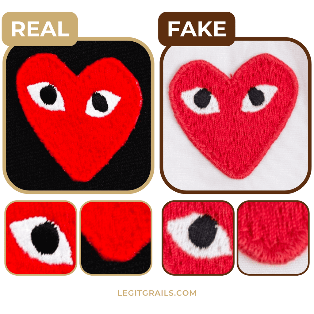 How to Spot Fake Comme Des Garcons vs. Real – LegitGrails