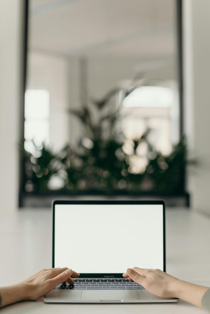 a man working on a laptop