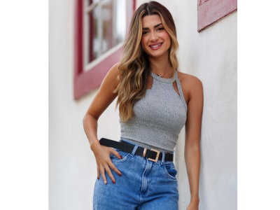 Crop Top And Jeans