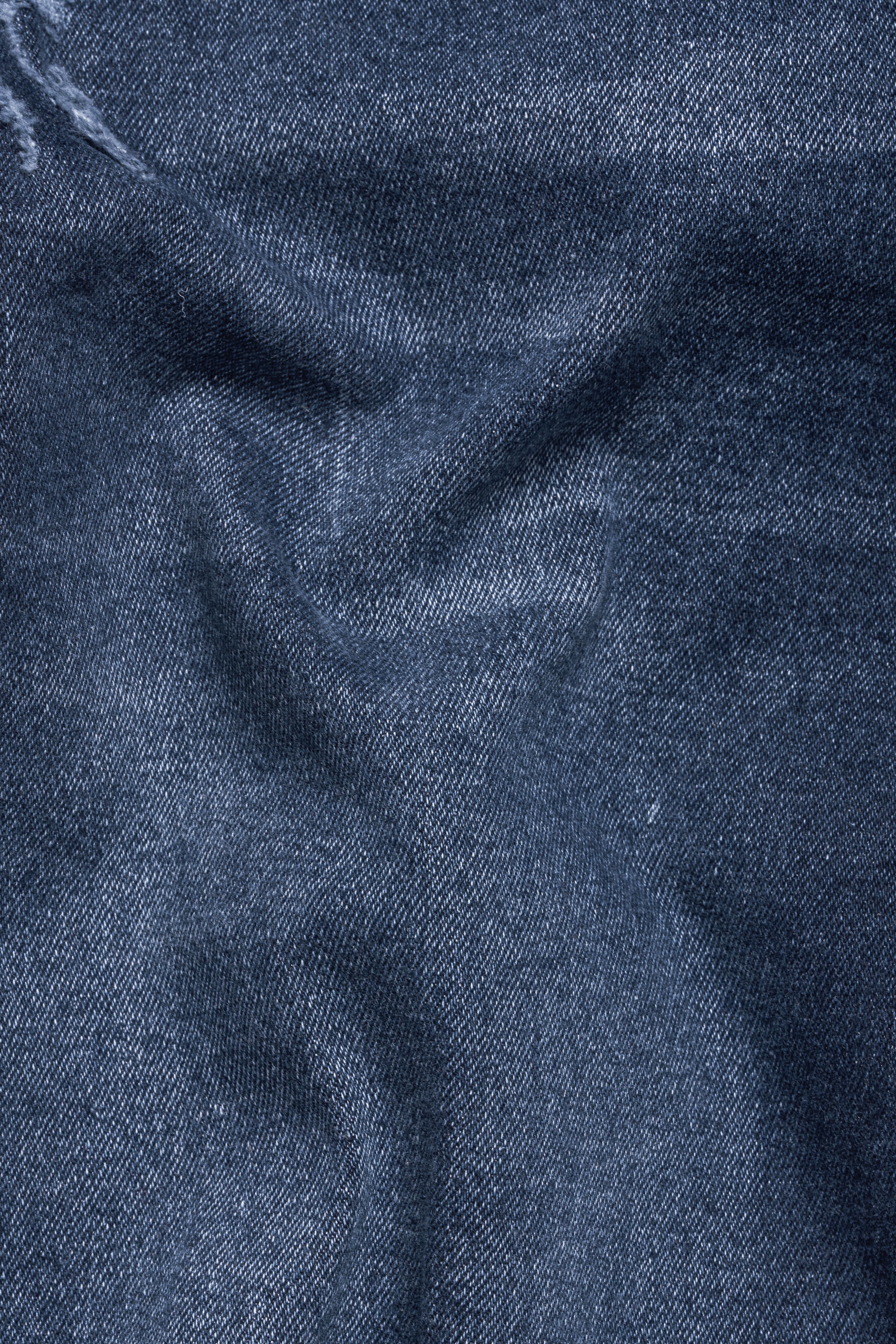 Frayed denim fabric texture Stock Photo | Adobe Stock