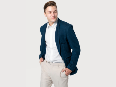Which color and which type of tshirt suits for a blue blazer  Quora