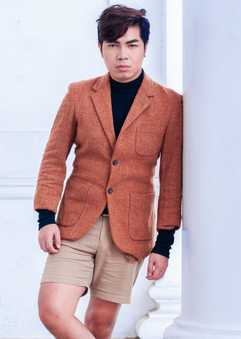 shorts with blazer