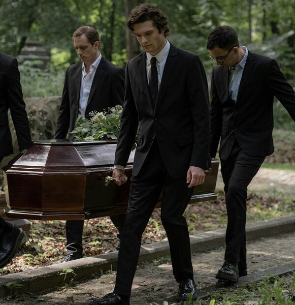 SUITS AS FUNERAL ATTIRE FOR MEN
