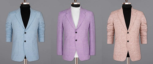 Stylish linen blazers