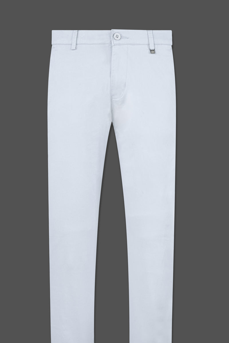 GAINSBORO BLUE PREMIUM COTTON CHINOS PANT