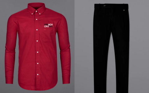 What color of pants should I wear with a red shirt  Quora
