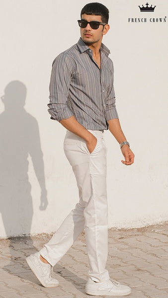Style Linen Striped Shirts