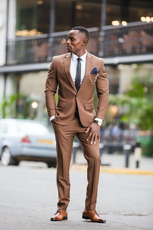 Tan Suit and Shoes Combinations