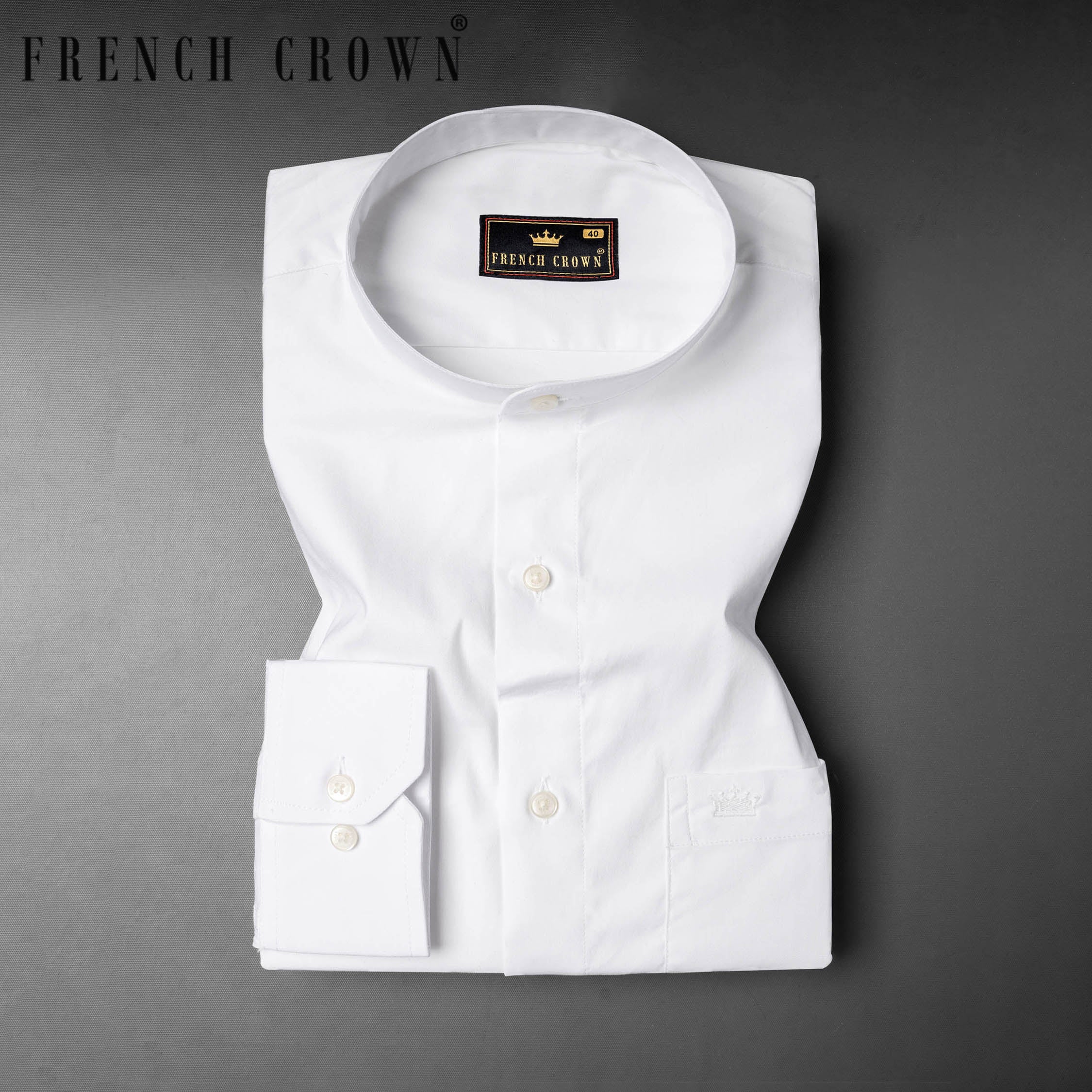 Bright White Premium Cotton Shirt