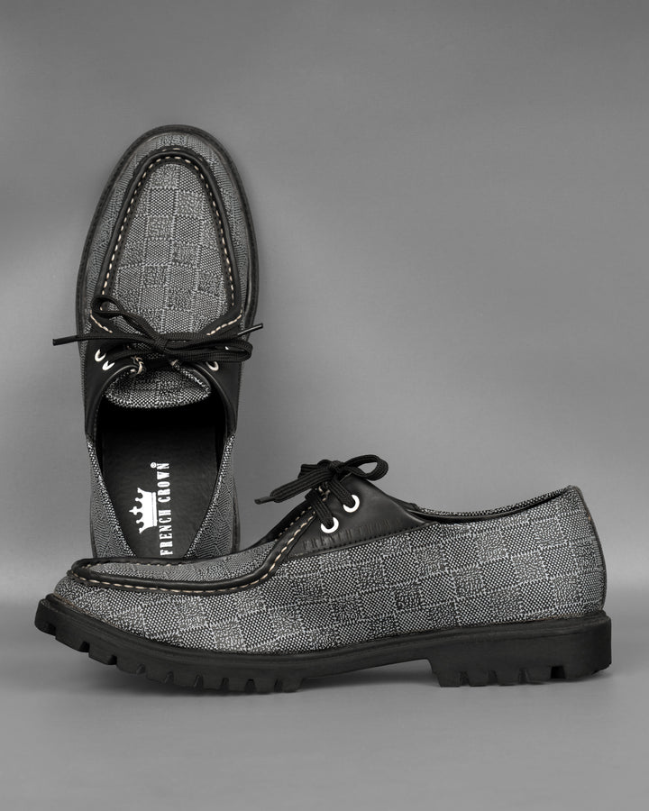 Grey Boat Shoes