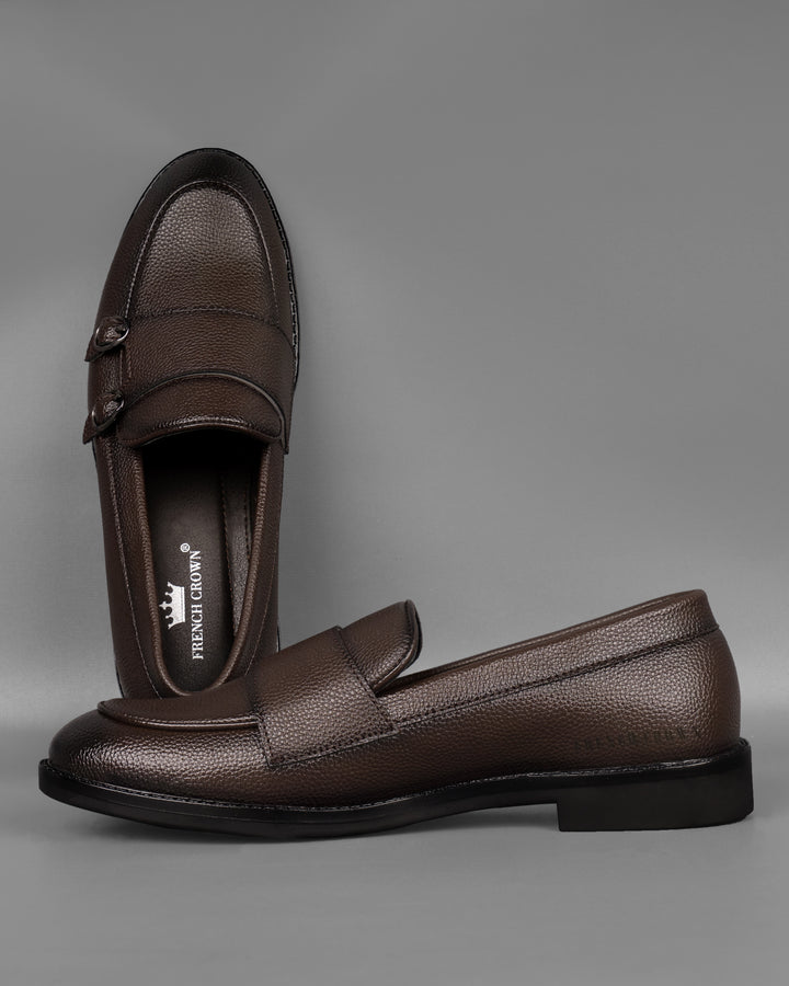 Dark Brown Loafer Shoes