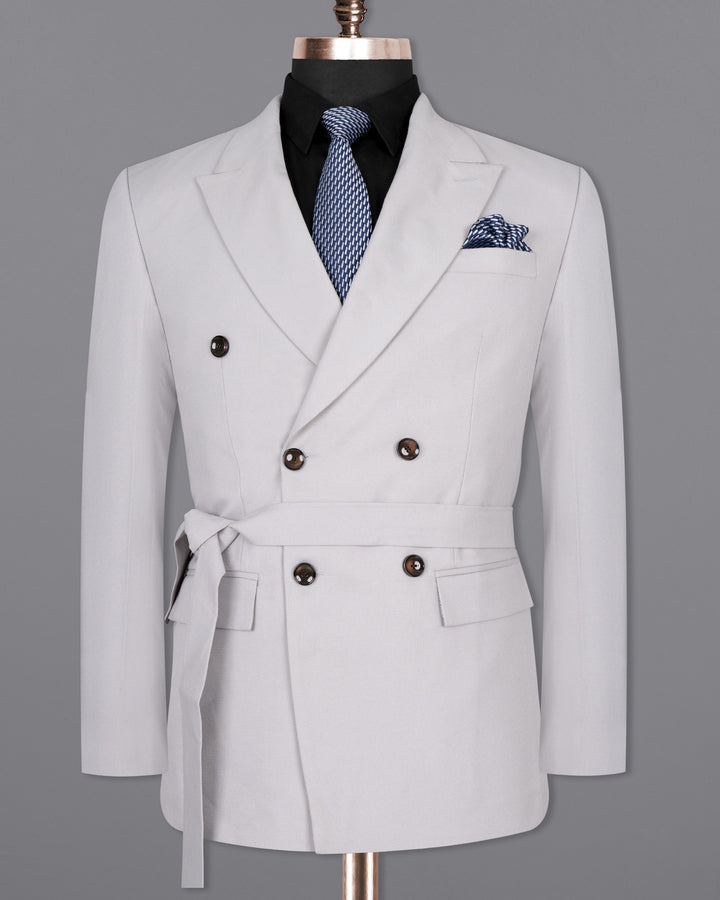 Light Grey Woolrich Suit For Men