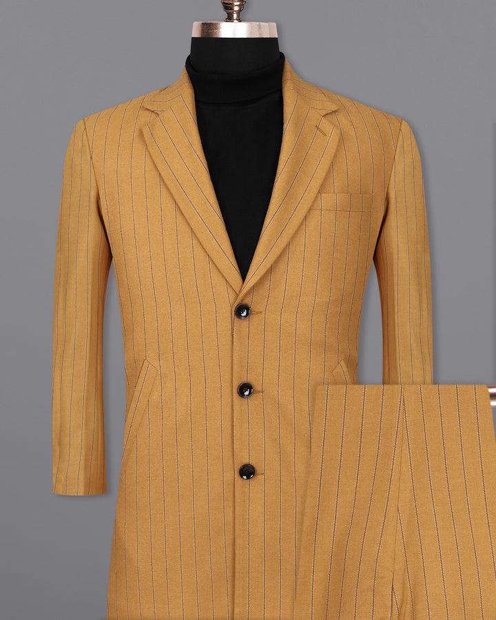 Yellow Trench Coat For New Year