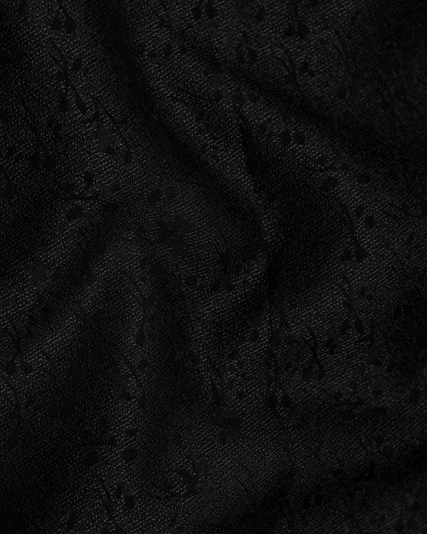 Jade Black Ditzy Textured Waistcoat V2103-36, V2103-38, V2103-40, V2103-42, V2103-44, V2103-46, V2103-48, V2103-50, V2103-52, V2103-54, V2103-56, V2103-58, V2103-60