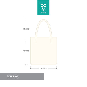 Geometric Torogoz Collection, Handpainted Tote Bag