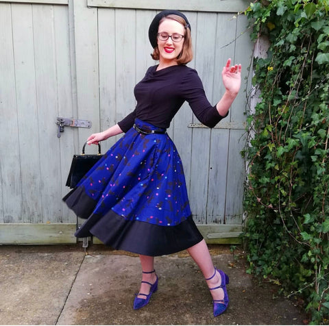 Forget-Me-Not Clementine princess seam dress pattern