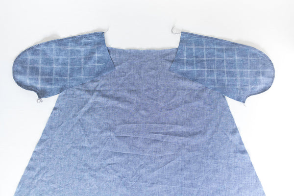 How to sew a slash pocket, a step-by-step photo tutorial - Forget-me-not  Patterns