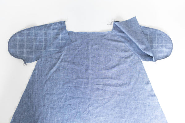 How to sew a slash pocket, a step-by-step photo tutorial - Forget-me-not  Patterns
