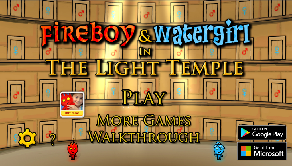 Огонь и вода 2 в храме света. Fireboy and Watergirl 2 the Light Temple Walkthrough - all Levels 1-40 [Full HD].