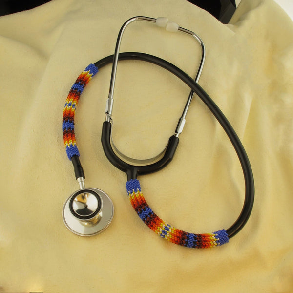 Navajo Beaded Blue Stethoscope – Waci'-ci Trading Co.