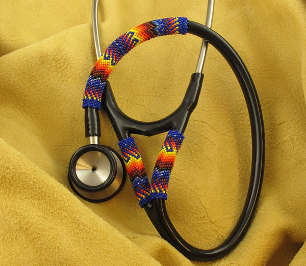 Fire Colored Beaded Stethoscope – Waci'-ci Trading Co.