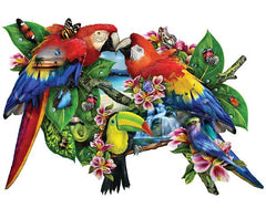 SunsOut - 0709 Parrots in Paradise