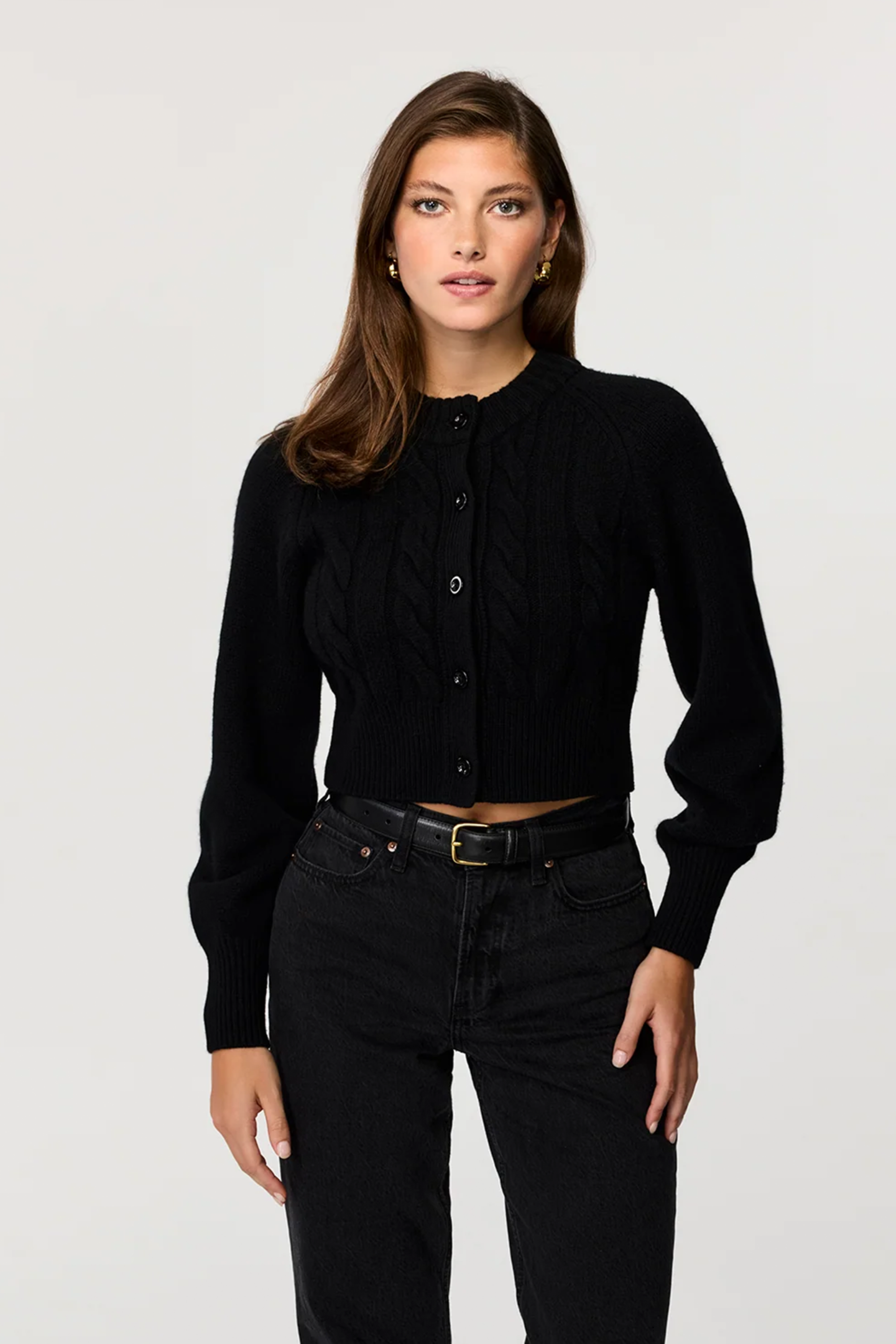 Rita Cashmere Cropped Cardigan - Toccin product image