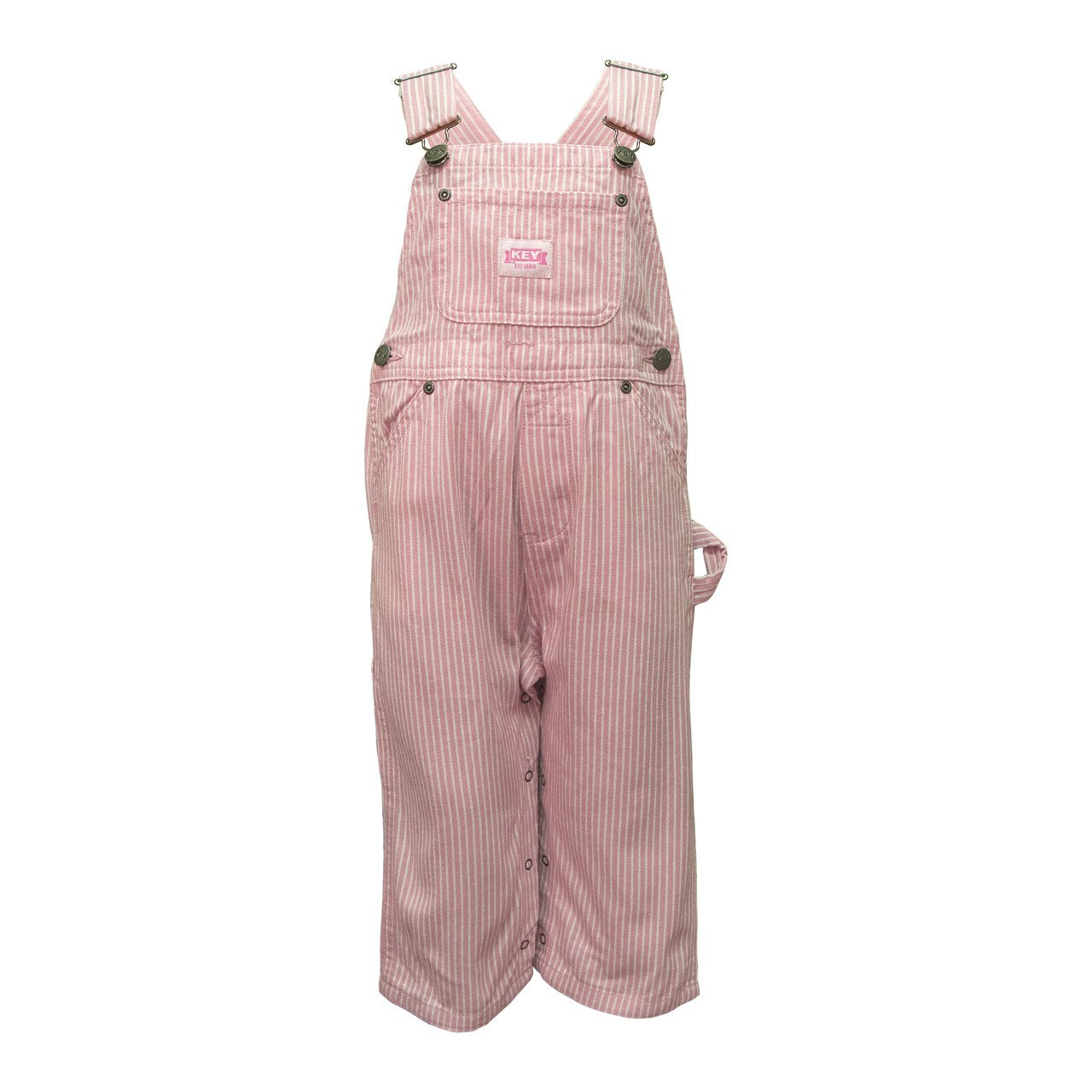 Key Industries Girl's Pink Dungarees | Kids' Dungarees | Shop Now