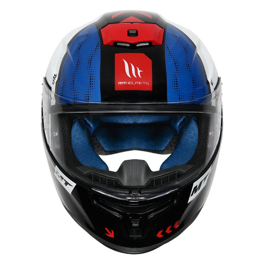 MT Hummer Otaku Helmet ( Gloss Blue ) - Probikers Pune