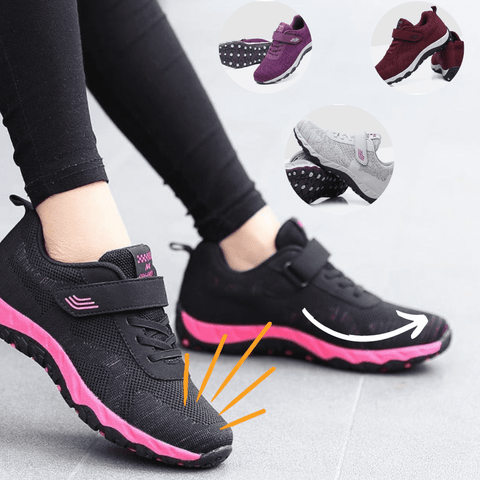 Cushioned Orthopedic Women's Walking Shoes - Blissful Shoes