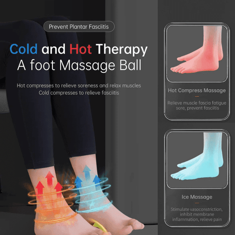 Hot Cold Foot Roller Ball for Plantar Fasciitis