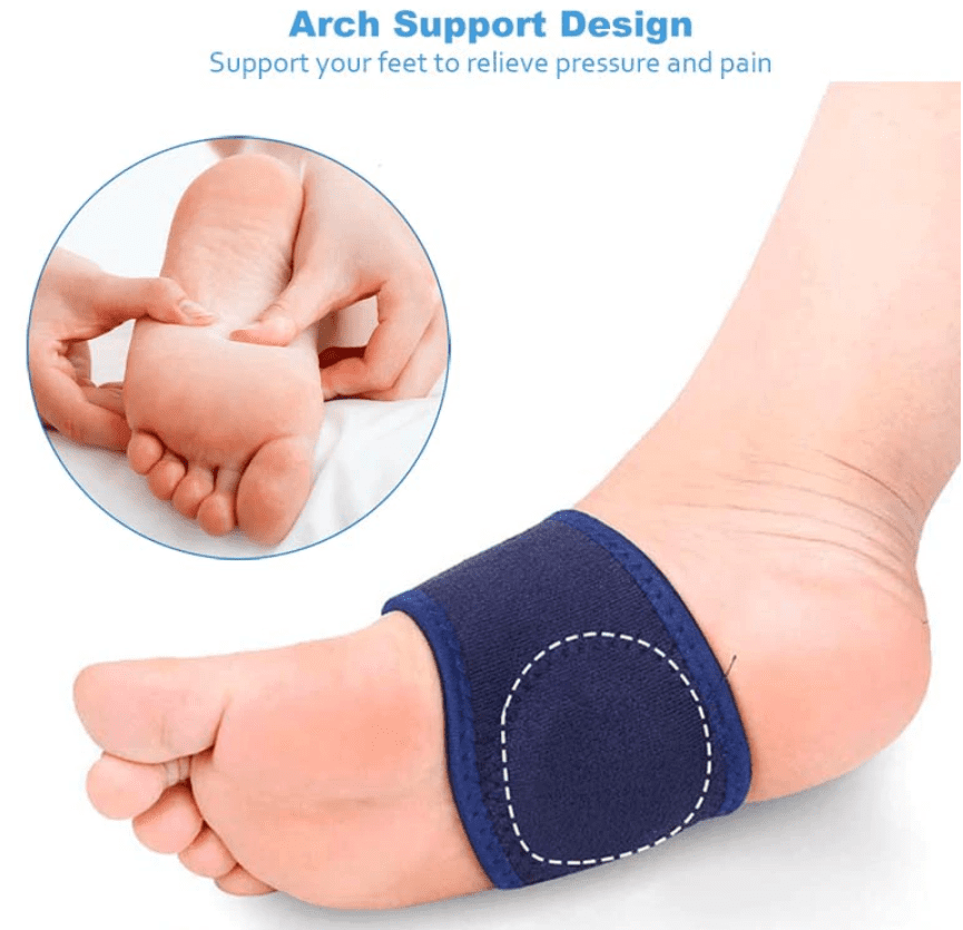 Plantar Fasciitis Therapy Wrap Heel Foot Pain Arch Support Ankle Brace  S/M/L | eBay
