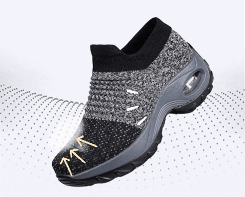 Breathable Mesh Air Cushion Orthopedic Sneakers