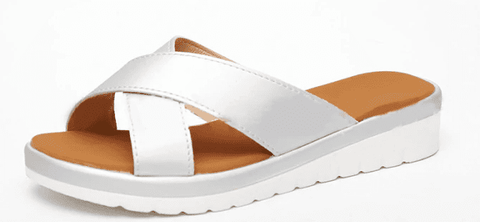 BunionFree™ Plateausandalen mit mittelhohem Absatz