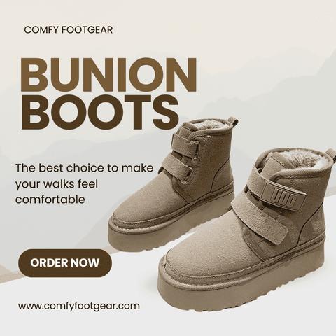 Adjustable Women's Winter Boots for Bunions